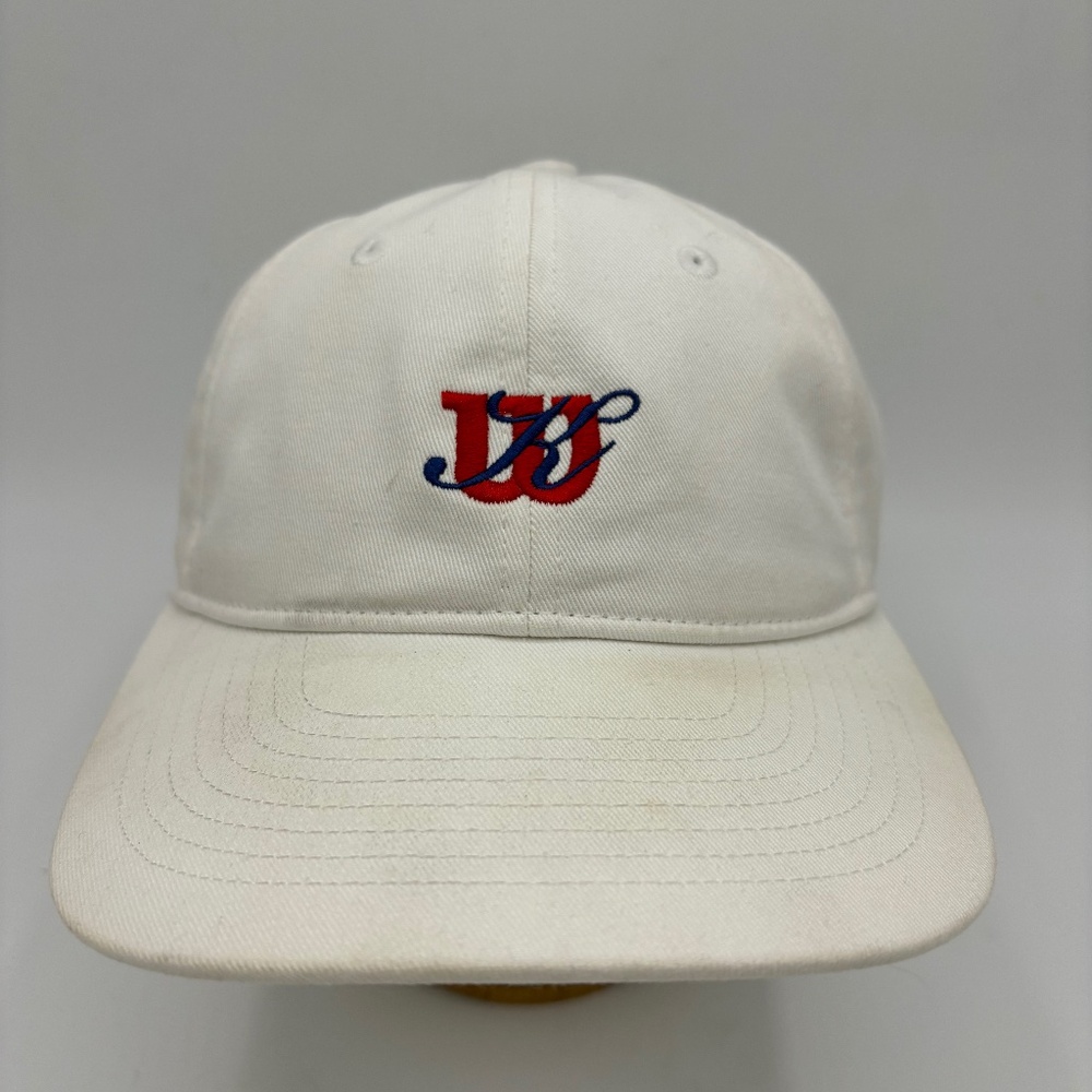 *SUPER RARE* KITH x WILSON Collaboration Baseball Cap White
